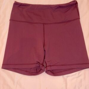 90 Degree By Reflex magenta Bike Shorts High-Waisted Stretch